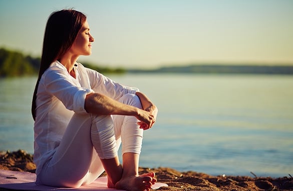 Girl Sitting By Herself at the Beach | Pure Flix Girl Sitting By Herself at the Beach | Pure Flix