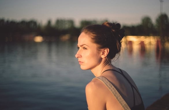 Woman Looking to the Light | Pure Flix