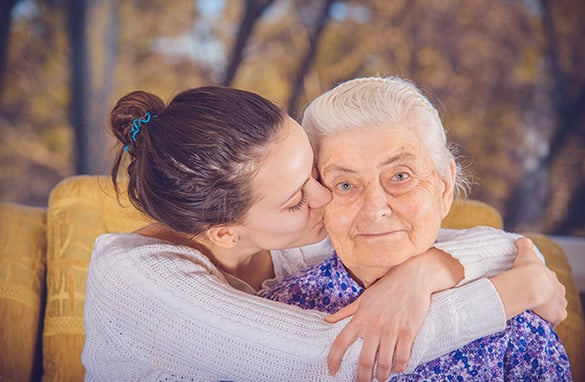 Grand Daughter Embracing Her Grand Mother | Pure Flix