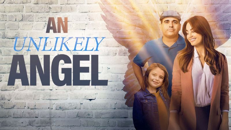 an unlikely angel key art pure flix movies