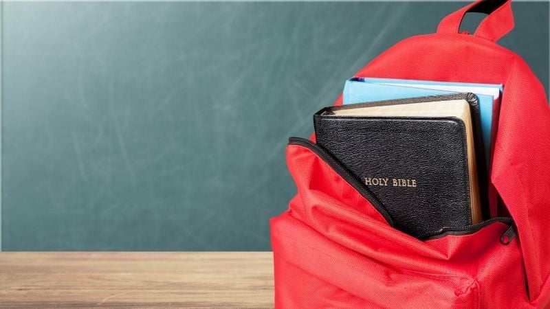 Is the Bible banned in public schools?