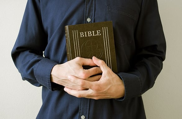 Man Holding a Bible | Pure Flix