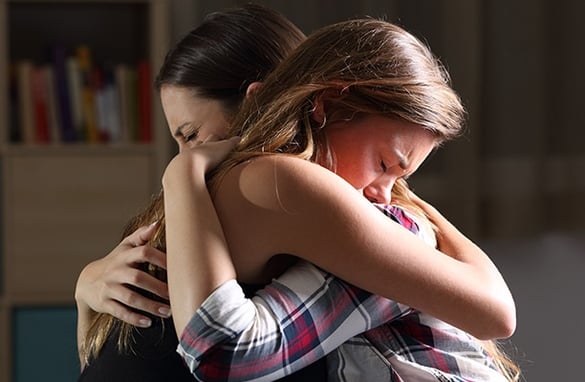 Two Women Hugging Each Other | Pure Flix