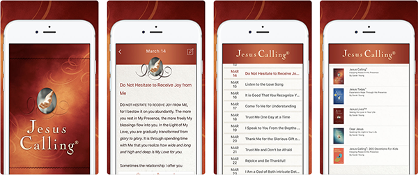 Daily Devotionals Jesus Calling App | Pure Flix