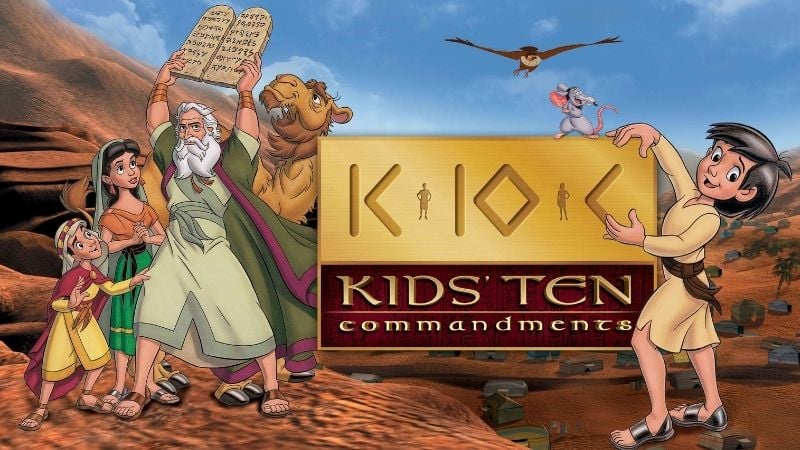 Bible stories for kids Pure Flix Kids' Ten Commandments