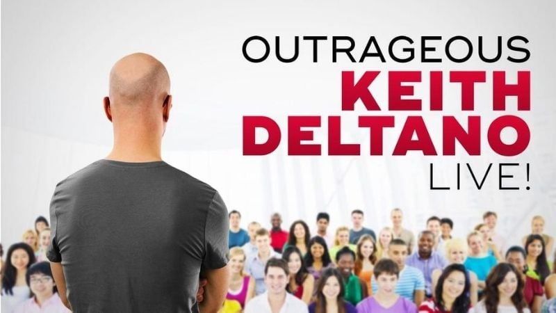 Outrageous Keith Deltano LIVE Christian Comedians