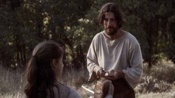 the chosen jesus caring for child
