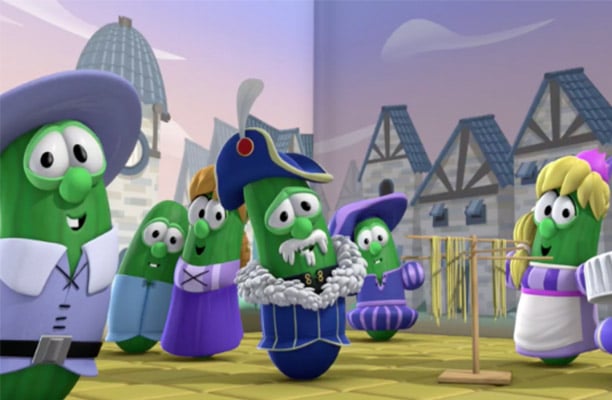 Veggie Tales Renaissance Era Scene | Pure Flix