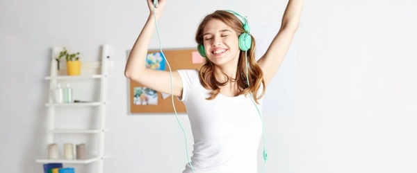 Young Girl Dancing to Music - Pure Flix