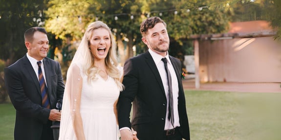 bride and groom strong fathers strong daughters