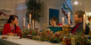 mealtime prayer holiday place setting
