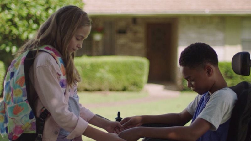 sarah and friend praying girl who believed