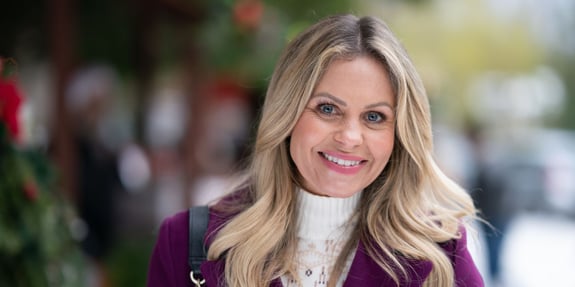 candace cameron bure close up