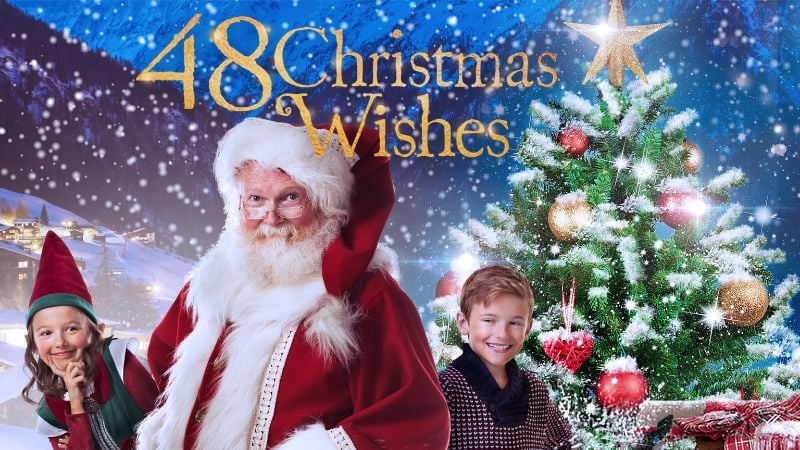 48 christmas wishes pure flix movie santa and children