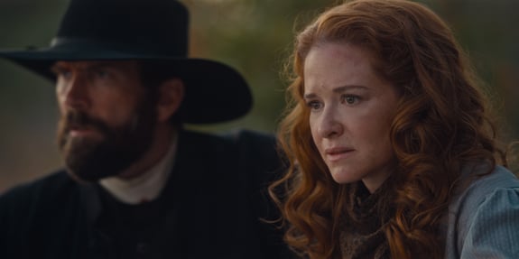 martha rose and reverend jeremiah close up birthright outlaw