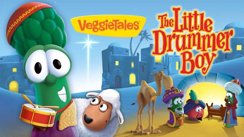 veggietales little drummer boy pure flix movies