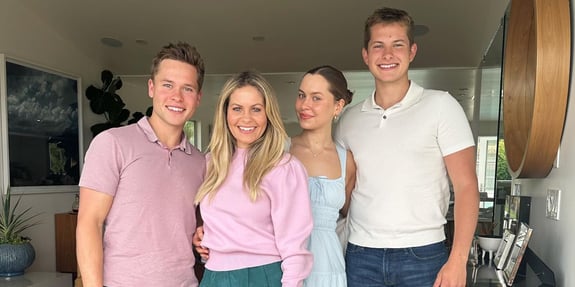 candace cameron bure and children family values