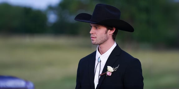 colin ford in cowboy hat a thousand tomorrows