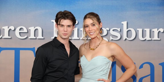 colin ford rose reid a thousand tomorrows red carpet