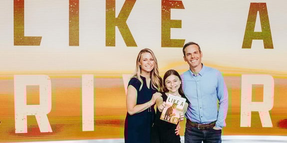 granger smith like a river with wife amber and daughter