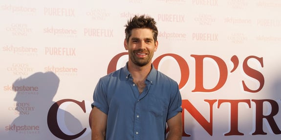 justin gaston red carpet god's country song