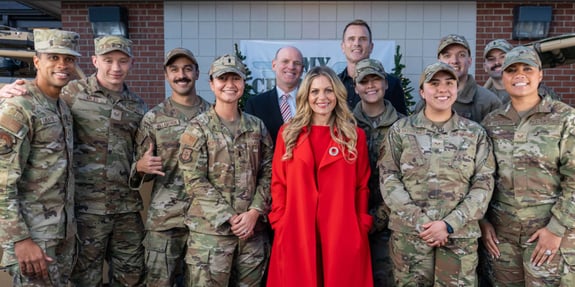 candace cameron bure bill abbott service members