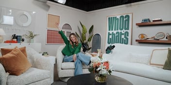 sadie robertson on podcast set