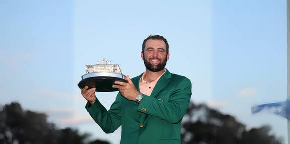scottie scheffler green jacket masters win