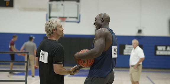 hard work and dedication basketball handshake nothing is impossible david ar white