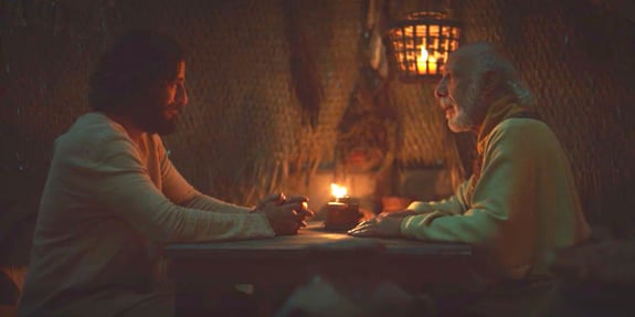 john 3 16 jesus talking to nicodemus in the bible the chosen season one