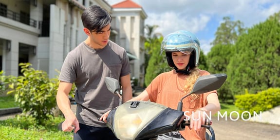 sun moon vespa driving pure flix blog header