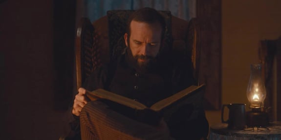reverend jeremiah jacobs from birthright outlaw reading bible