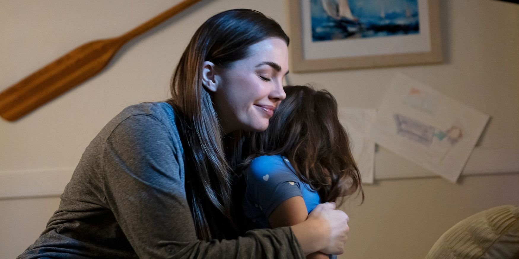 mother hugging daughter an unlikely angel