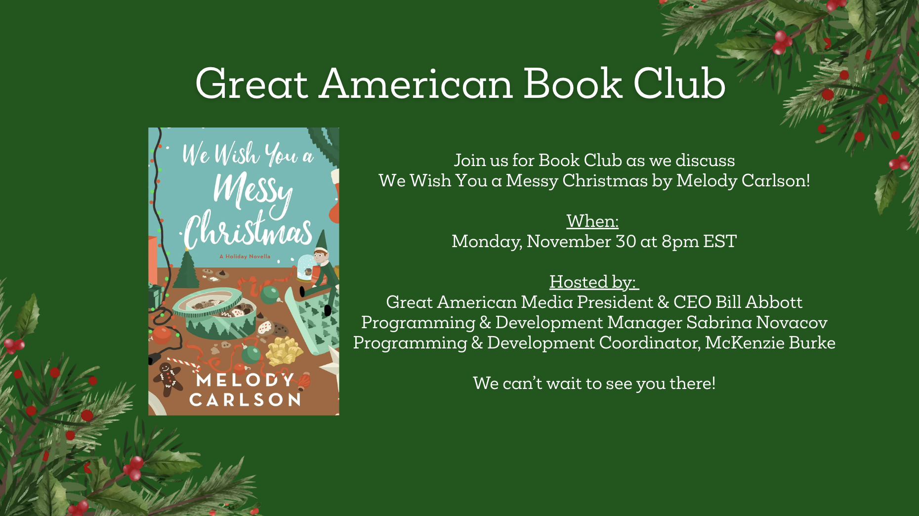 november book club