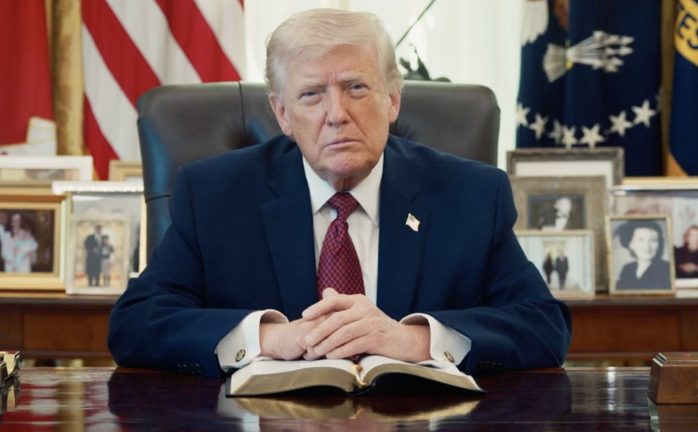President Donald J. Trump Reads 2 Chronicles 7 on Pure Flix During America Reads the Bible