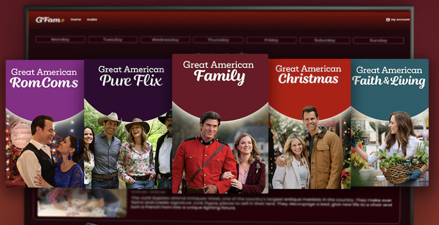 GFam+ Expands to 5 Channels - A Simpler, More Complete Viewing Experience